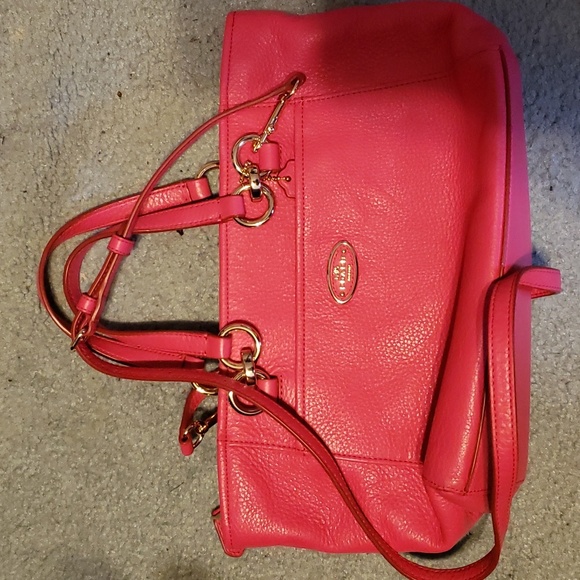 Coach Pink Purse - Picture 2 of 9